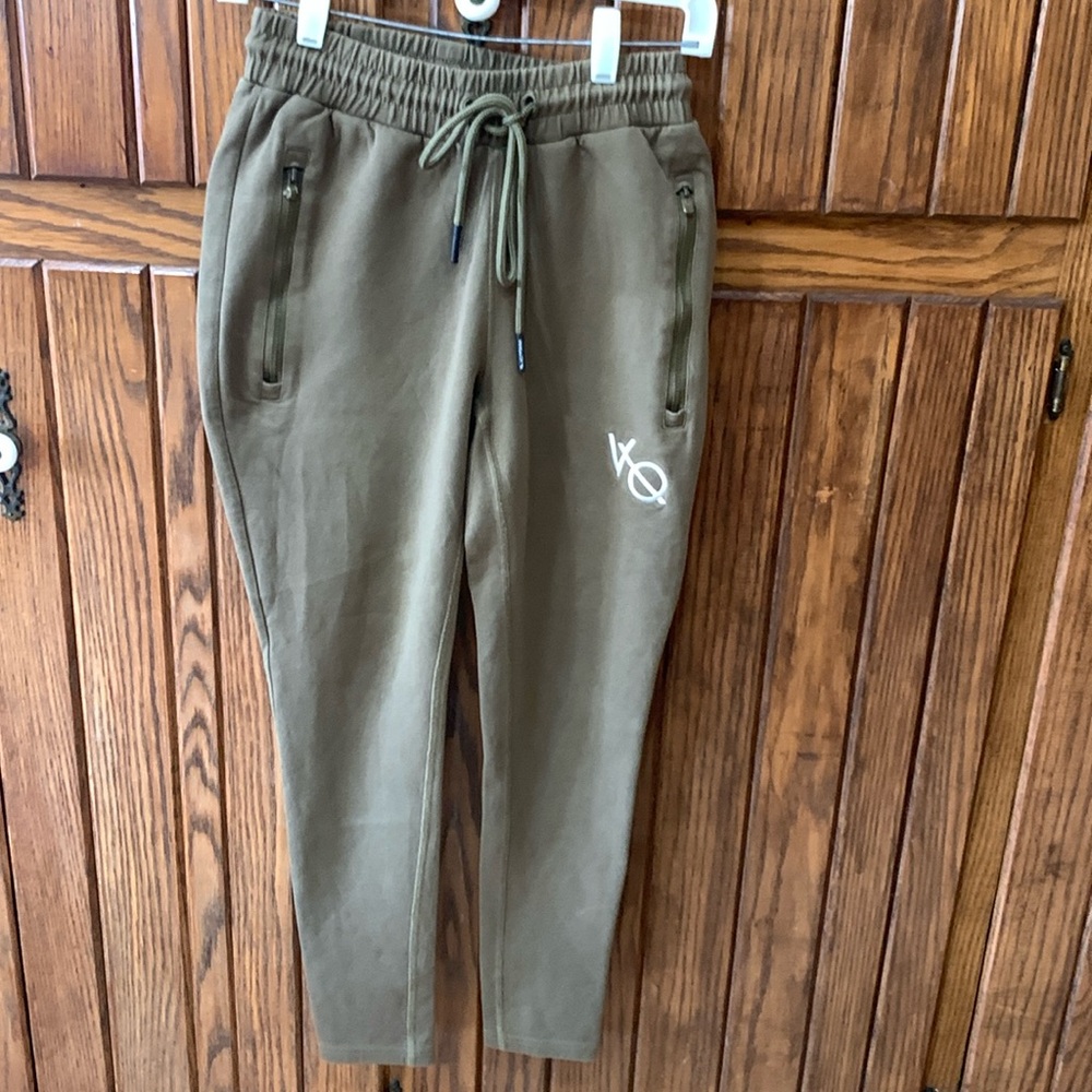 Vanquish Eclipse Green tapered sweatpants Size S